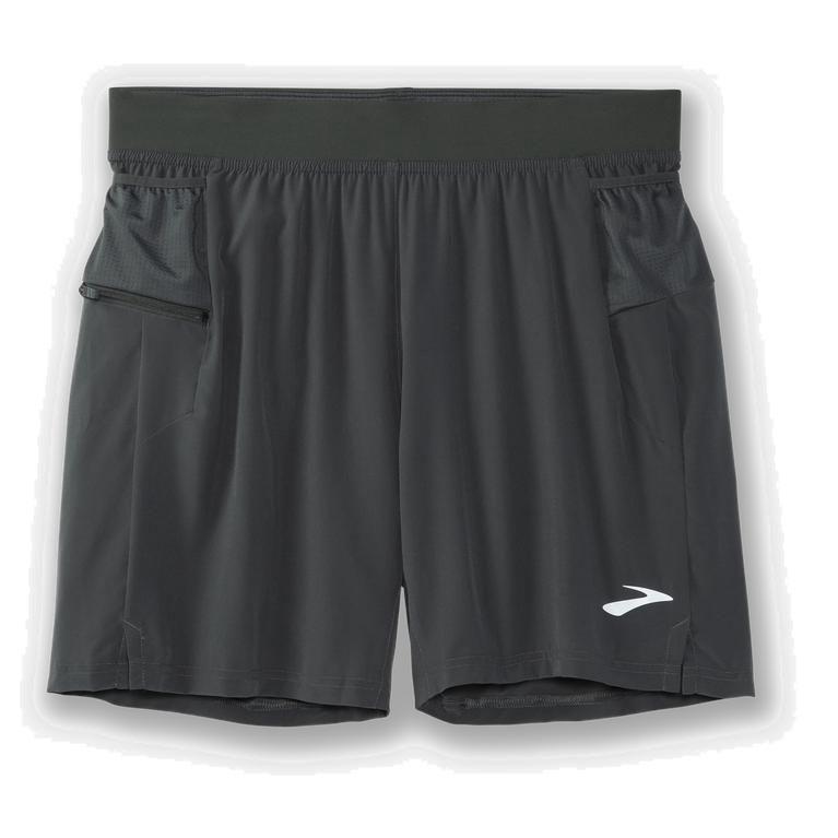 Brooks Sherpa 7 2-In-1 Mens Running Shorts Ireland Dark Oyster/grey (DAOY-87450)